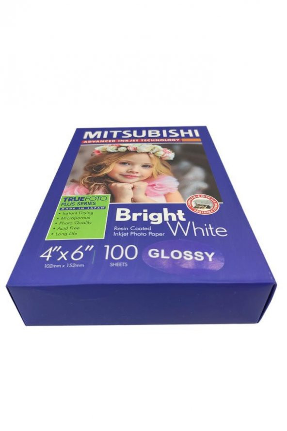 Mitsubishi 4x6 (10x15) 260gr Parlak İnkjet Kağıt ürün görseli 1