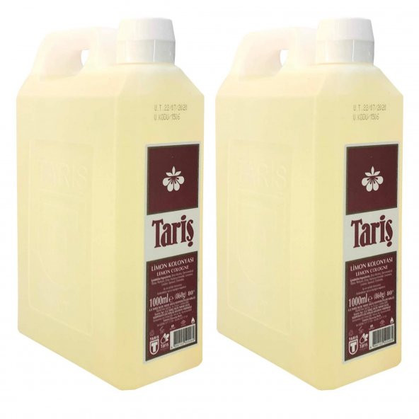 Tariş Limon Kolonyası 2 Adet 1 Litre ürün görseli 1
