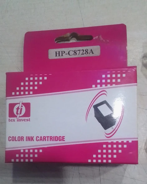 TEX MARKA HP 28 C8728A Renkli Kartuş (ESKİ TARİHLİ STOK) ürün görseli 1
