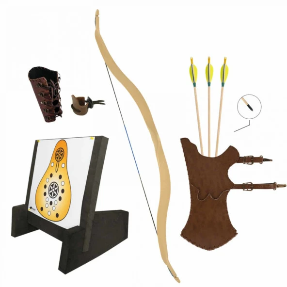 Geleneksel Okçuluk Rama Plus Set - Resim 4