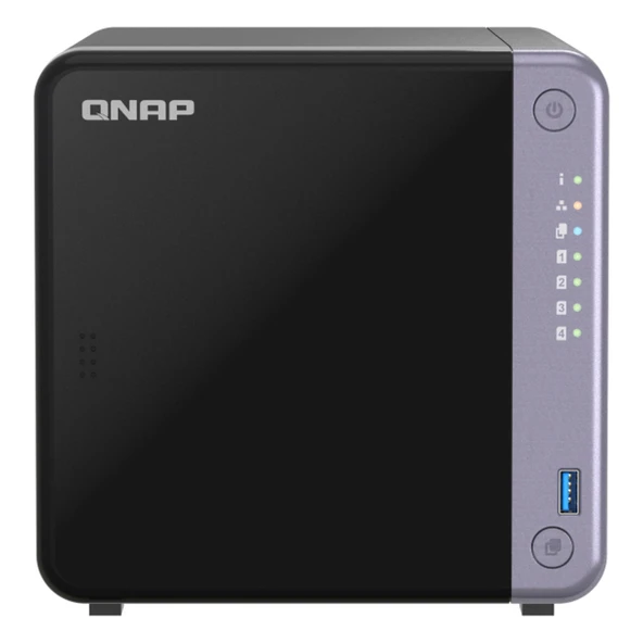 QNAP TS-432X (4x24TB Desteği) RAID(0-1-5-6-10) NAS Depolama Ünitesi ürün görseli 1