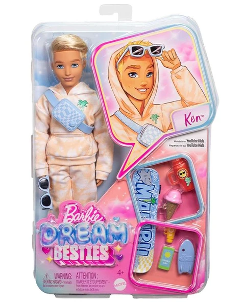 Barbie Dream Besties Ken Bebek JDD75 ürün görseli 1