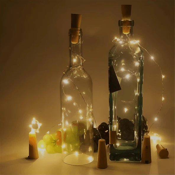 Mantar Led Işık Yılbaşı Işığı 5 adet ürün görseli 1