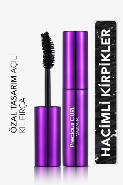 Hacim Ve Kıvrım Veren Maskara (SİYAH) - Precious Curl Mascara - Lf71 Classic - 8690604197576 ürün görseli 1