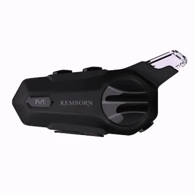 KEMBORN Motosiklet Kask Kulaklık 1ADET 2 kişilik İntercom Bluetooth Seti X2 Pro 1200 mt interkom Evrensel Eşleşme ürün görseli 1