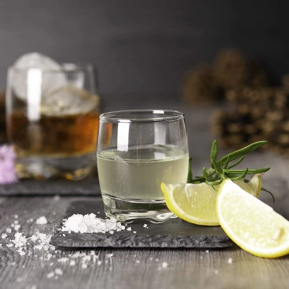 Lav adore likör shot bardağı - 12 li kahve yanı su bardağı ürün görseli 1