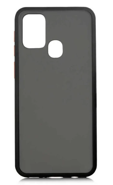 Galaxy M31 Kılıf Mat Yüzey Renkli Kenar Silikon ürün görseli 1