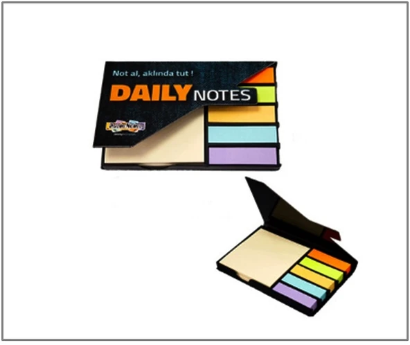 Notyaz Daily Notes Neon Bloknot Not Defteri - 3 adet ürün görseli 1