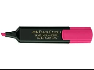 Faber Castell Fosforlu Kalem Pembe - 3 adet ürün görseli 1