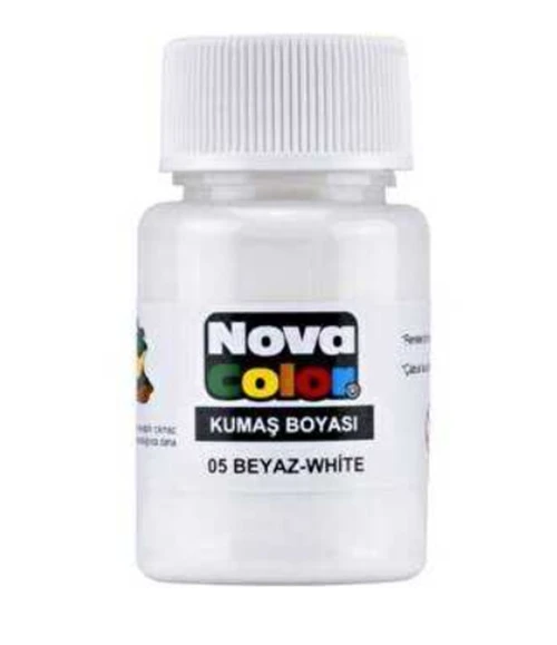 Nova Color Kumaş Boyası 35 Cc Beyaz - 4 adet ürün görseli 1