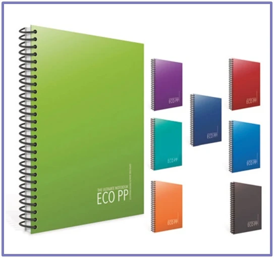 Gıpta Eko 100 Yaprak Çizgili Defter A4 Spiralli Pp Kapak 3 adet ürün görseli 1