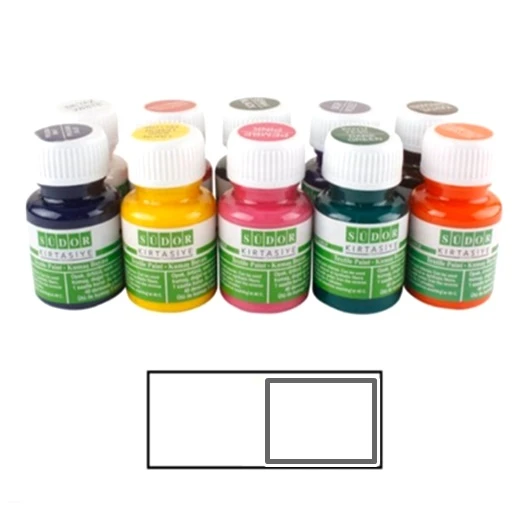 Südor Kumaş Boyası 25Ml Beyaz - 4 adet ürün görseli 1