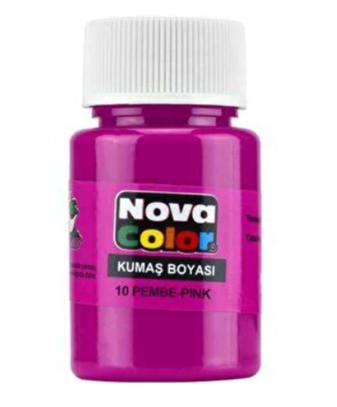Nova Color Kumaş Boyası 35 Cc Pembe - 4 adet ürün görseli 1