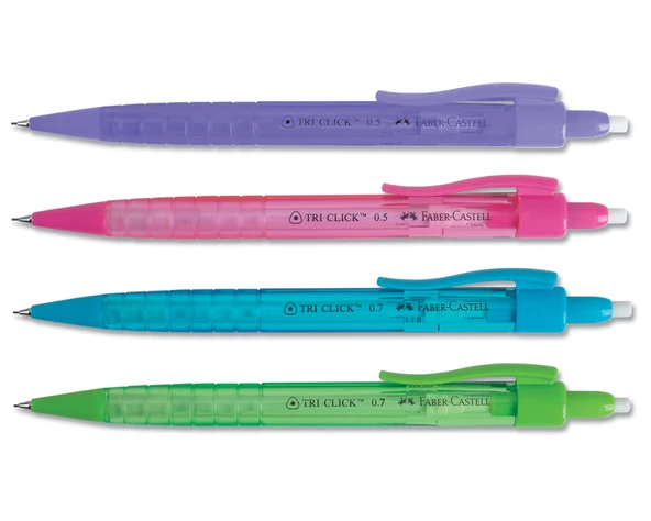 Faber Castell Tri Click versatil 0.7 Uçlu Kalem 2 adet ürün görseli 1