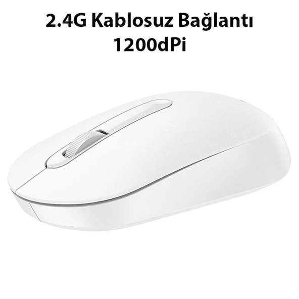 HOCO GM14 Platinium 1200dPi 2.4G Bluetooth Kablosuz Optik Mouse - Resim 8