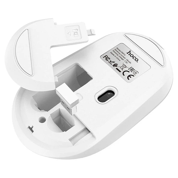 HOCO GM14 Platinium 1200dPi 2.4G Bluetooth Kablosuz Optik Mouse - Resim 9
