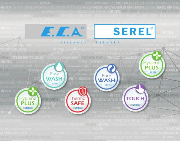 ECA Mina Mutfak Eviye Bataryası 102118353 - Resim 3