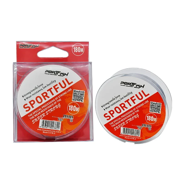 Portfish Sportful 0,33mm 180mt Misina ürün görseli 1