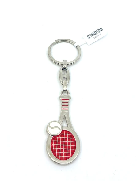Tenis Raket Metal Anahtarlık ürün görseli 1