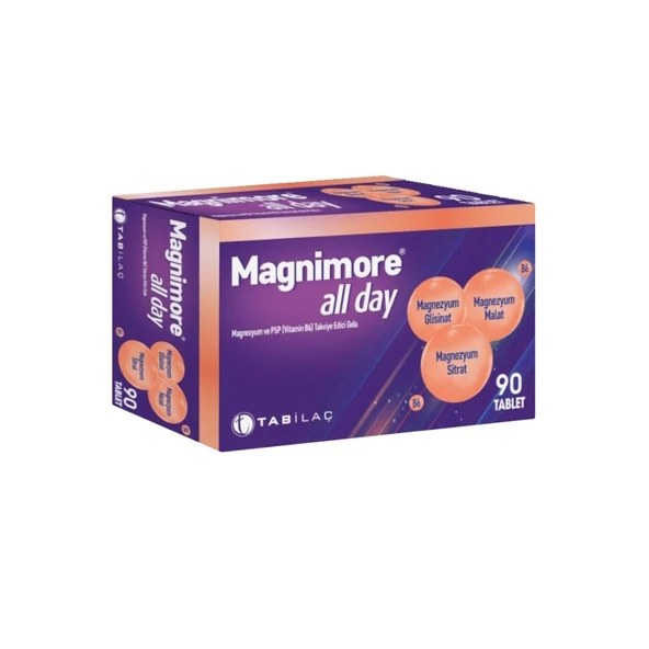 Magnimore All Day Takviye Edici Gıda 90 Tablet ürün görseli 1