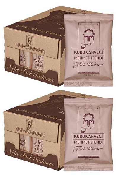 Kurukahveci Mehmet Efendi Türk Kahvesi 50 X 100 G ürün görseli 1
