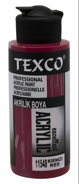 Texco Excellent Akrilik Boya 11548-Kirmizi 110 cc ürün görseli 1