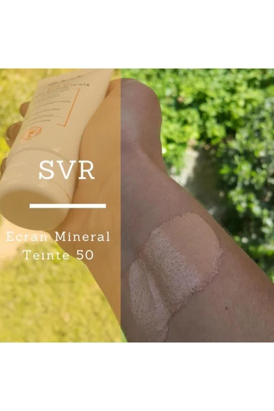 SVR Sun Secure Creme Teinte Kuru Ciltler SPF50 50 ml - Resim 2