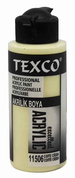 Texco Excellent Akrilik Boya 11506-Coffe Krem 110 cc ürün görseli 1