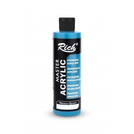Rich Master Akrilik Boya 240 ml Turkuaz ürün görseli 1