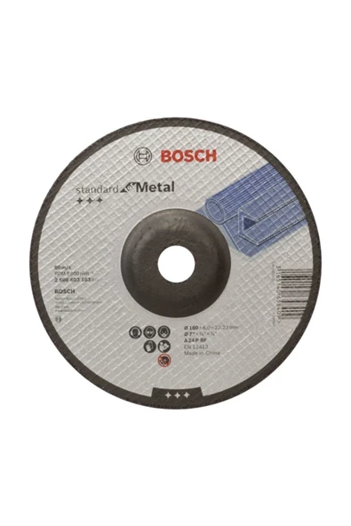 Bosch EXMetal Kesme Taşı 180*3,0 mm Düz ürün görseli 1