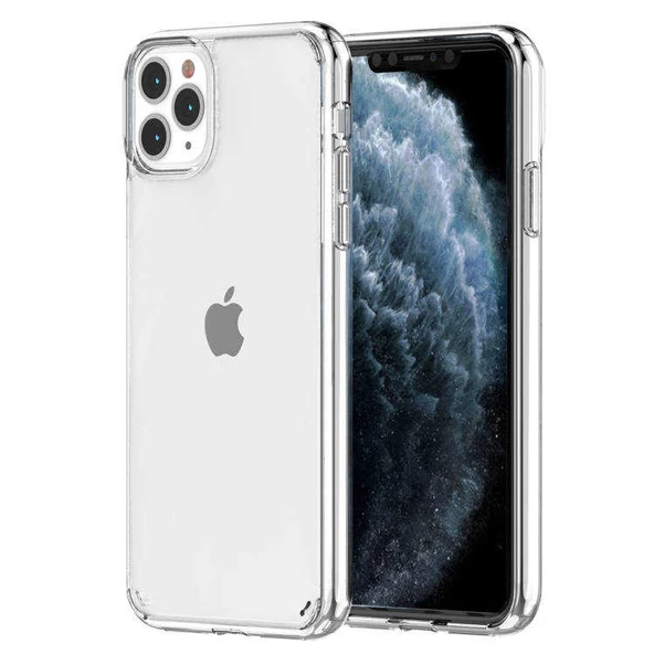 Apple iPhone 11 Pro Kılıf Zore Coss Şeffaf Sert Silikon Kılıf ürün görseli 1