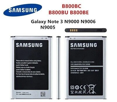 Samsung Galaxy N9000 Note 3 Uyumlu Samsung EB-B800BE 3200 Mah Batarya ürün görseli 1