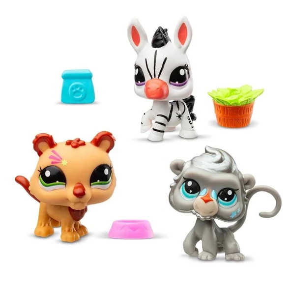 Littlest Pet Shop Minişler 3’lü Figür Seti Seri 2 00597 ürün görseli 1