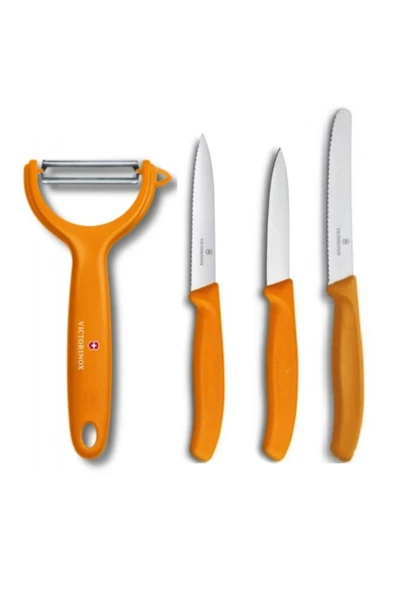 Victorinox Turuncu Soyma Seti ürün görseli 1