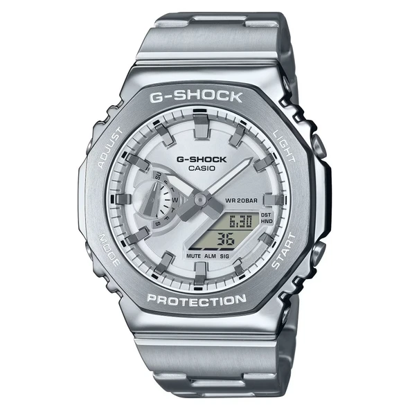 CASIO G-SHOCK GM-2110D-7ADR ÇELİK ANALOG/DİJİTAL ERKEK KOL SAATİ ürün görseli 1