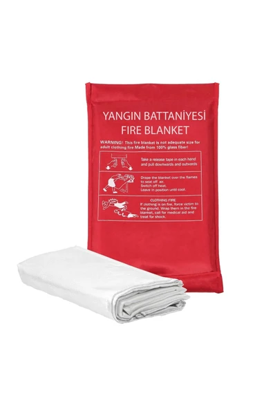 YANGIN BATTANİYESİ 100x150 CM ürün görseli 1