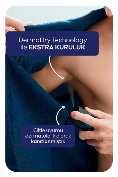 NIVEA DERMA CONTROL CLINICAL ERKEK DEODORANT - Resim 2