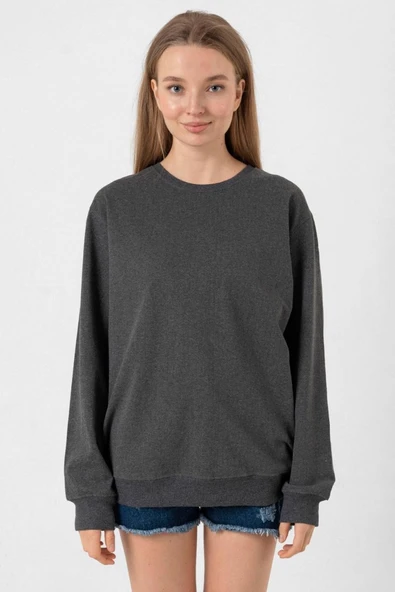 Füme Kadın Basic Sweatshirt ürün görseli 1