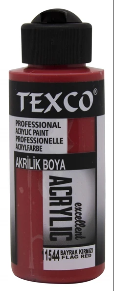 Texco Excellent Akrilik Boya 11544-Bayrak Kirmizi 110 cc ürün görseli 1