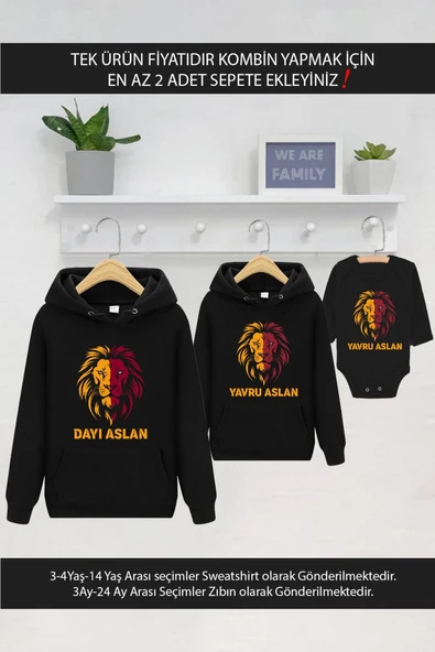 Leon Dayı Yavru Aslan (TEK ÜRÜN FİYATIDIR KOMBİN YAPMAK İÇİN EN AZ 2 ADET SEPETE EKLEYİNİZ) ürün görseli 1