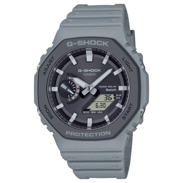 PTTAVM: CASIO G-SHOCK GA-B2100LUU-8ADR GRİ SİLİKON KORDON ANALOG