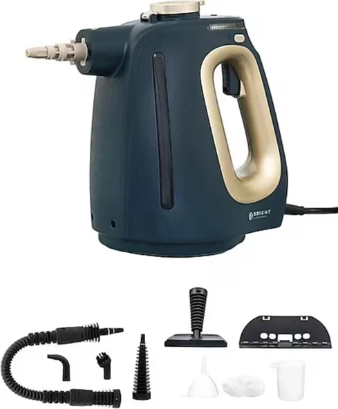 Bright Elegance BE-3420 9 in 1 Çok Fonksiyonlu 1350W 550 ml Lüks Basınçlı Buharlı Temizlik Makinesi Ev,Zemin,Araba ürün görseli 1