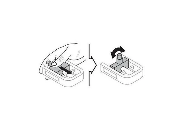 XLC PD-F01 Reflektörlü Katlanabilir Pedal - Resim 2