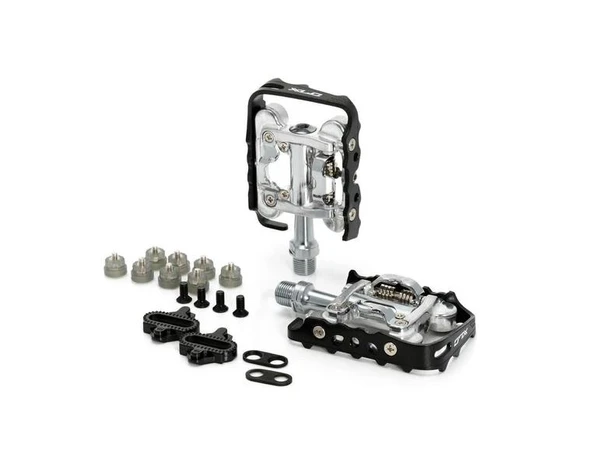 XLC PD - S02 Mtb/trekking Kilitli Pedal Gümüş - Siyah ürün görseli 1