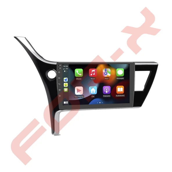 OTO TABLET ÇERÇEVE TOYOTA COROLLA 2017-2018 10.1" PIANO BLACK TAC-348 ürün görseli 1