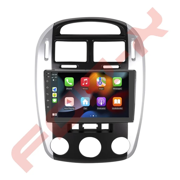 OTO TABLET ÇERÇEVE KIA CERATO 2006+ 9" GÜMÜŞ TAC-110 ürün görseli 1