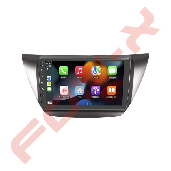 OTO TABLET ÇERÇEVE MITSUBISHI L-200 2006+ 9"  KLİMA PANEL DAHİL FÜME TAC-131 ürün görseli 1