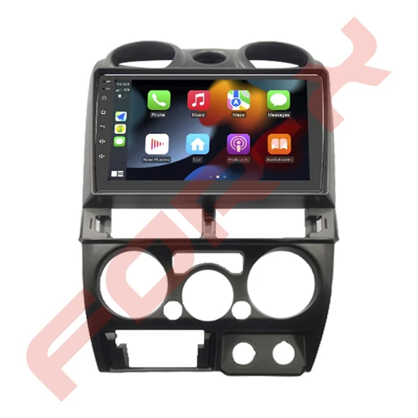 OTO TABLET ÇERÇEVE ISUZU D-MAX 2006-2015 9' GRİ TAC-324 ürün görseli 1