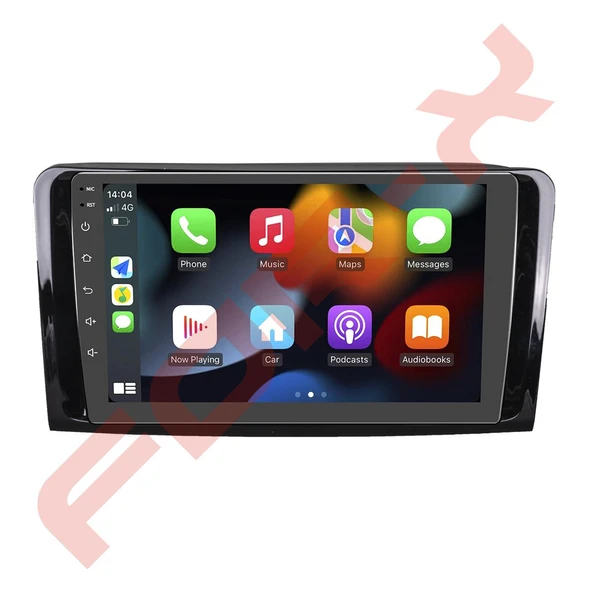 OTO TABLET ÇERÇEVE MERCEDES ML 2006-2012 9" PIANO BLACK TAC-127 ürün görseli 1