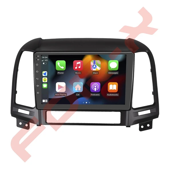 OTO TABLET ÇERÇEVE HYUNDAI SANTAFE 2006-2012 9" SİYAH TAC-085 ürün görseli 1